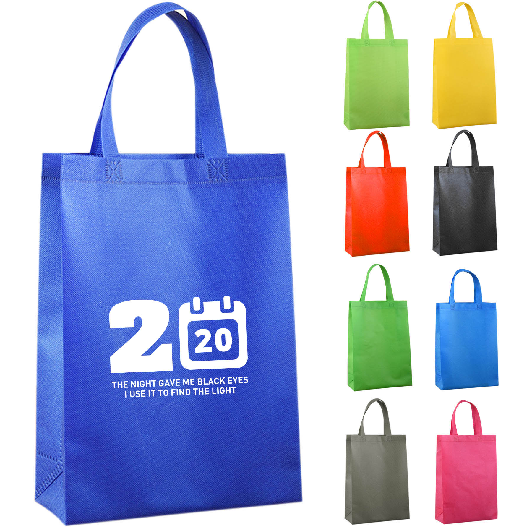 FlyFlyPromos - Heat Sealed Non-Woven Tote Bag Image 1 - Promotional Product